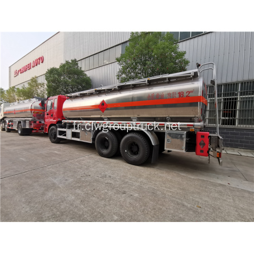 Camion-citerne d&#39;huile en acier inoxydable en alliage d&#39;aluminium Dongfeng